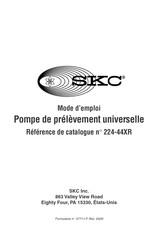 SKC 224-44XR Mode D'emploi