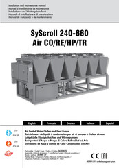 SystemAir SyScroll 270 Air CO Manuel D'installation