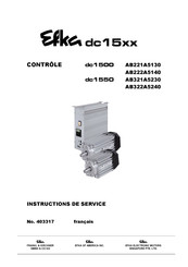 Efka AB221A5130 Instructions De Service