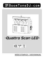 BoomToneDJ Quattro Scan LED Mode D'emploi