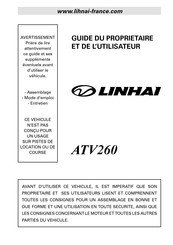 Linhai ATV260 Guide Du Propriétaire Et De L'utilisateur