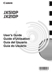 Canon JX510P Guide D'utilisation