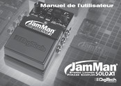 Harman DigiTech jamMan Solo XT Manuel De L'utilisateur