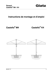 Glatz CASTELLO K4 Instructions De Montage Et D'emploi