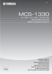 Yamaha MCS-1330 Mode D'emploi