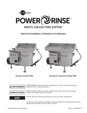 InSinkErator PowerRinse PRS-1 Manuel D'installation, D'entretien Et D'utilisation