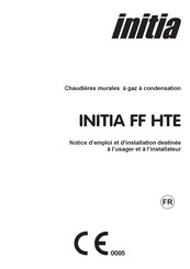 Chappee INITIA 1.12 FF HTE Notice D'emploi Et D'installation