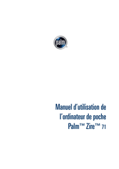 Palm Zire 71 Manuel D'utilisation De L'ordinateur De Poche