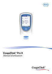 Roche CoaguChek Pro II Manuel D'utilisation