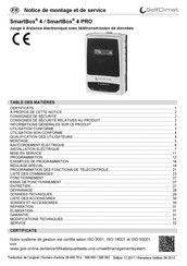 SelfClimat SmartBox 4 Notice De Montage Et De Service