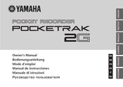 Yamaha POCKETRAK 2G Mode D'emploi