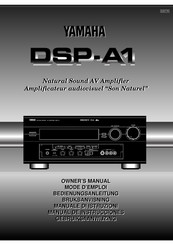 Yamaha DSP-A1 Mode D'emploi