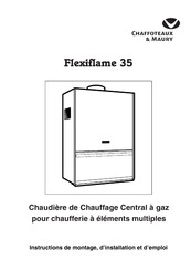 Chaffoteaux & Maury Flexiflame 35 Instructions De Montage, D'installation Et D'emploi