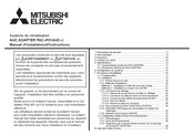 Mitsubishi Electric PAC-IF01AHC-J Manuel D'installation & D'instructions