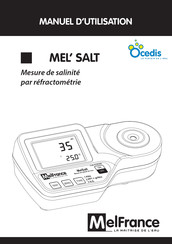 Ocedis MelFrance MEL' SALT Manuel D'utilisation