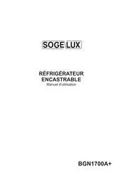 SOGELUX BGN1700A+ Manuel D'utilisation