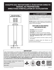 Giant UGTC-199P Directives D'installation Et D'utilisation