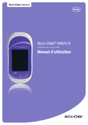 Roche Accu-Chek Inform II Manuel D'utilisation