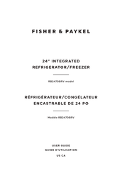 Fisher & Paykel RB2470BRV Guide D'utilisation