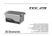 Dometic TEC 29 Manuel D'utilisation, D'entretien Et D'installation