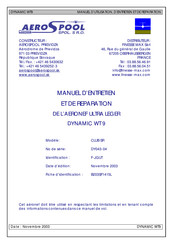 Aerospool DY043-04 Serie Manuel D'entretien Et De Réparation