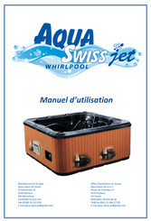 Aqua Swiss jet California Manuel D'utilisation