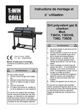 Chef Centre T:WIN T36DS Instructions De Montage
