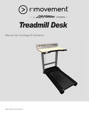 LifeFitness Inmovement Treadmill Desk Manuel De Montage/D'utilisation