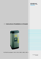 Diehl PLATINUM 4600 S Instructions D'installation Et D'emploi