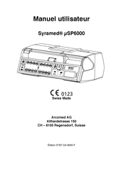 Arcomed Syramed uSP6000 Manuel Utilisateur