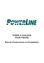 Hayward Powerline 15-81500 Manuel D'instructions Et D'installation