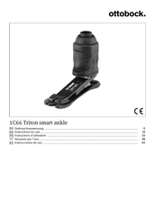 Ottobock 1C66 Triton smart ankle Instructions D'utilisation