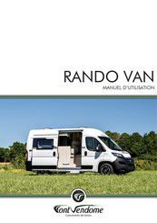 Font Vendome RANDO VAN Manuel D'utilisation