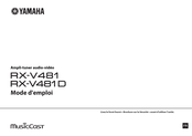 Yamaha RX-V481 Mode D'emploi