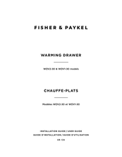Fisher & Paykel DCS WDV2-30 Guide D'utilisation