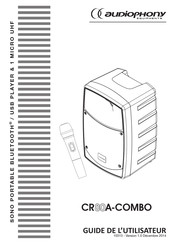 audiophony CR80A-Combo Guide De L'utilisateur
