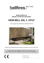 Bellfires VIEW BELL XXL 3 CF Mode D'emploi Et Manuel Entretien Quotidien