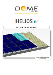 Dome Solar Helios B2 Notice De Montage