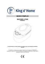 King d'Home KDBM04821 Mode D'emploi