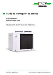REMKO KWE 370 Guide De Montage Et De Service