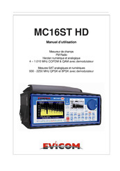 EVICOM MC16ST HD Manuel D'utilisation