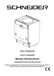 Schneider SCLT442A0X Manuel D'instructions