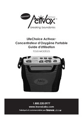Inova Labs LifeChoice Activox Serie Guide D'utilisation