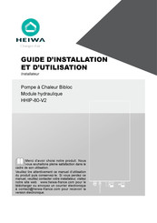 HEIWA HHIP-80-V2 Guide D'installation Et D'utilisation