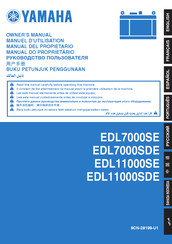 Yamaha EDL7000SDE Manuel D'utilisation