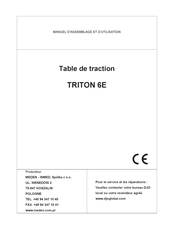 Triton 6E Manuel D'assemblage Et D'utilisation