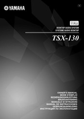 Yamaha TSX-130 Mode D'emploi