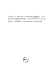Dell EqualLogic PS6100X Guide D'installation Et De Dépannage