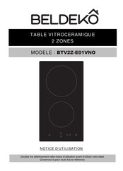 Beldeko BTV2Z-E01VNO Notice D'utilisation