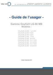 eloy water Oxyfix LG-90 6 EH Guide De L'usager